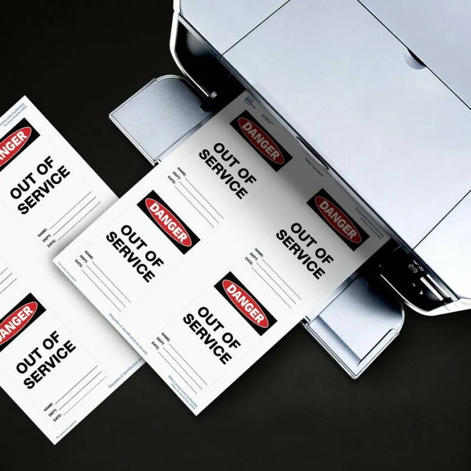 Avery UltraDuty Hazard Warning Tag Kit