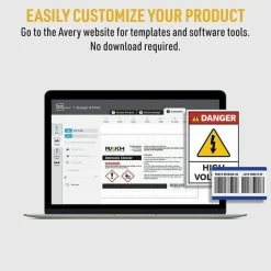 Avery UltraDuty Plastic Tags, 5.5