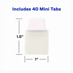 Avery UltraTabs Repositionable Mini Tabs