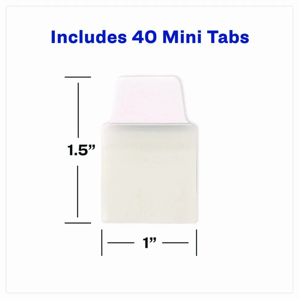 Avery UltraTabs Repositionable Mini Tabs