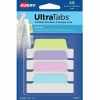 Avery UltraTabs Repositionable Margin Tabs - Write-on Tab(s) - 1" Tab Height x 2.50" Tab Width - Assorted Pastel Tab(s) - 48 / Pack