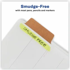 Avery UltraTabs Repositionable Margin Tabs - Write-on Tab(s) - 1" Tab Height x 2.50" Tab Width - Gold, Silver, Rose Gold, Copper Tab(s) - 24 / Pack