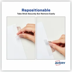Avery UltraTabs Repositionable Margin Tabs - Write-on Tab(s) - 1