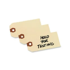Avery Unstrung Shipping Tags, 11.5 pt. Stock, 3-3/4"x1-7/8" , 1,000 Manila Hang Tags