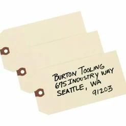 Avery Unstrung Shipping Tags, 11.5 pt. Stock, 4-3/4" x 2-3/8" , 1,000 Manila Hang Tags