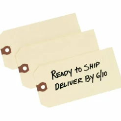 Avery Unstrung Shipping Tags, 11.5 pt. Stock, 6-1/4" x 3-1/8" , 1,000 Manila Hang Tags