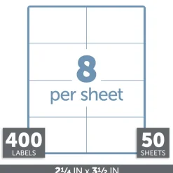 Badge Inserts, Business Card Size, 2 1/4