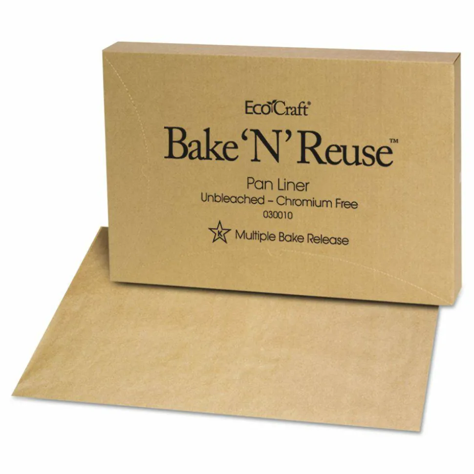 Bagcraft EcoCraft Bake 'N' Reuse Pan Liner, 16.38 x 24.38, 1,000/Carton