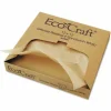 Bagcraft EcoCraft Grease-Resistant Paper Wraps and Liners, 12 x 12, Natural, 1,000/Box, 5 Boxes/Carton