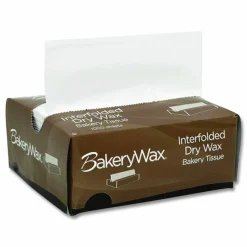 Bagcraft EcoCraft Interfolded Dry Wax Bakery Tissues, 6 x 10.75, White, 1,000/Box, 10 Boxes/Carton