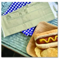 Bagcraft Foil Single-Serve Bags, Unlabeled Hot Dog, 3.5
