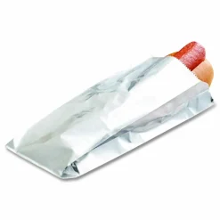 Bagcraft Foil Single-Serve Bags, Unlabeled Hot Dog, 3.5