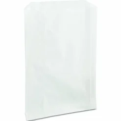 Bagcraft Grease-Resistant Single-Serve Bags, 6.5