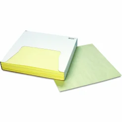 Bagcraft Grease-Resistant Paper Wraps and Liners, 12" x 12", Yellow, 1,000/Box, 5 Boxes/Carton