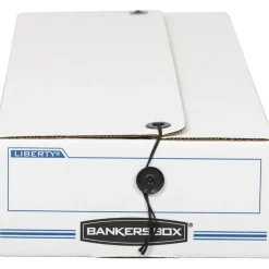 Bankers Box Liberty Corrugated Storage Boxes, 4 1/2