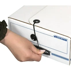 Bankers Box Liberty Corrugated Storage Boxes, 4 1/2