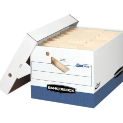 Bankers Box File/Cube Storage Box Shells, Letter/Legal, 15