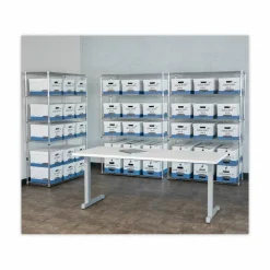 Bankers Box Hang'N'Stor Medium-Duty Storage Boxes, Letter Size, 15