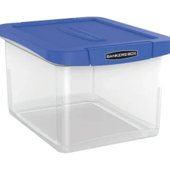 Bankers Box Heavy Duty Letter/Legal Plastic File Box