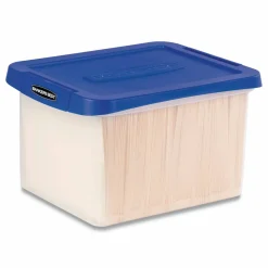 Bankers Box Heavy Duty Letter/Legal Plastic File Box