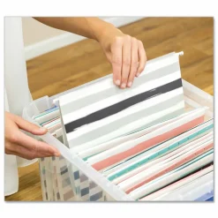 Bankers Box Heavy Duty Letter/Legal Plastic File Box