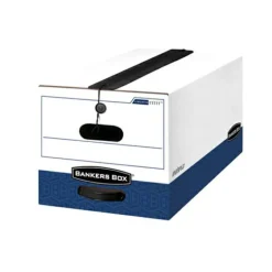 Bankers Box Liberty Plus Heavy-Duty Storage Boxes , Letter Size, 24