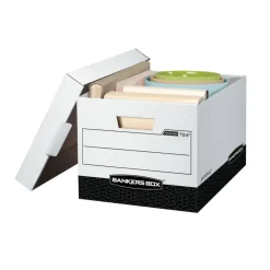 Bankers Box R Kive Heavy-Duty Storage Boxes, Letter/Legal Size, 15