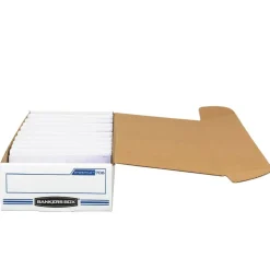 Bankers Box Stor/File Check/Deposit Slip Storage Box With Flip-Top Closure, 24
