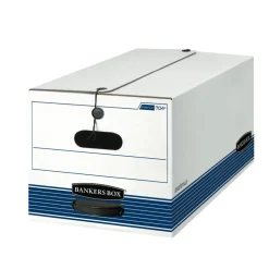 Bankers Box Stor/File FastFold Medium-Duty Storage Boxes, Letter Size, 24“D x 12