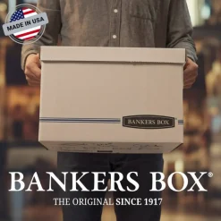 Bankers Box Stor/File Medium-Duty Storage Boxes, Legal Size, 24