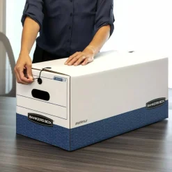 Bankers Box Stor/File Medium-Duty Storage Boxes, Legal Size, 24