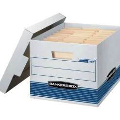 Bankers Box Stor/File Medium-Duty Storage Boxes, Letter/Legal Size, 15“ x 12