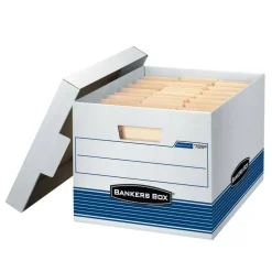 Bankers Box Stor/File Medium-Duty Storage Boxes, Letter/Legal Size, 15“ x 12
