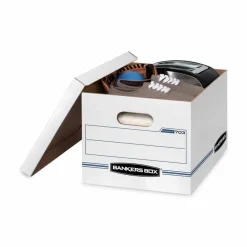 Bankers Box STOR/FILE Storage Box, Letter/Legal Files, 12.5