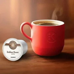 Barista Prima Coffeehouse Italian Roast Keurig Single Serve K-Cup Pods, Dark Roast, 24 Pods Per Pack, Case Of 4 Packs