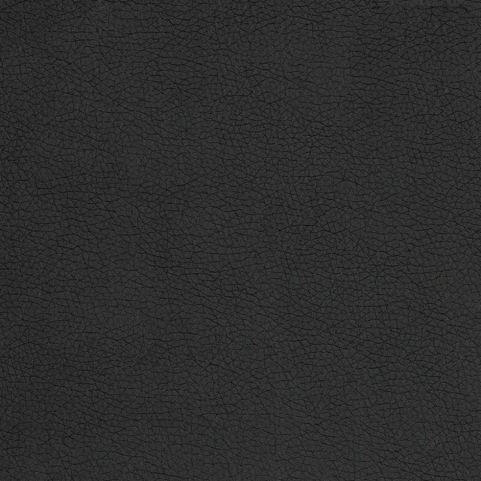 basyx by HON VL701 Ergonomic Bonded Leather/Mesh High-Back Chair, Black