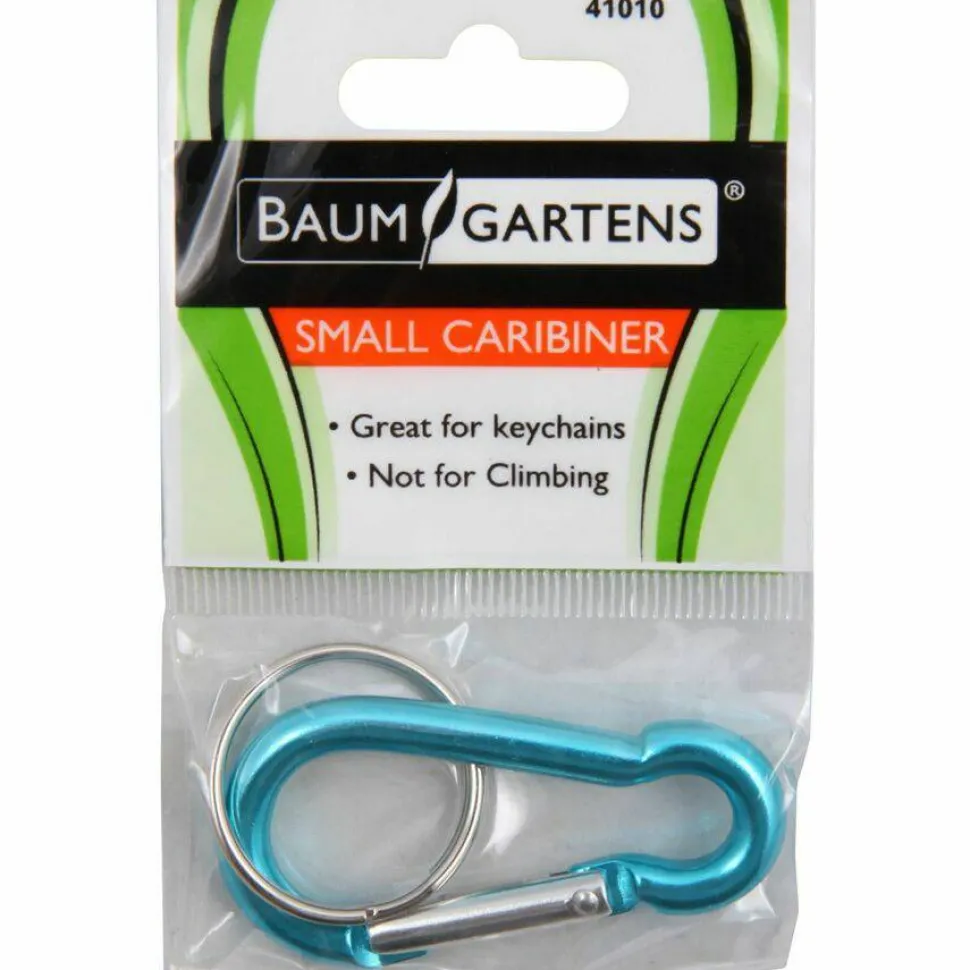 Baumgartens 2" Carabiner Key Ring - Aluminum - 1 Each - Assorted