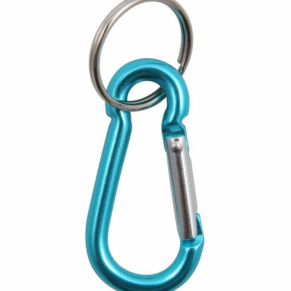 Baumgartens 2" Carabiner Key Ring - Aluminum - 1 Each - Assorted