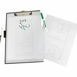 Baumgartens Double-Panel See-Thru Clipboard, 8 1/2