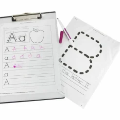 Baumgartens Double-Panel See-Thru Clipboard, 8 1/2
