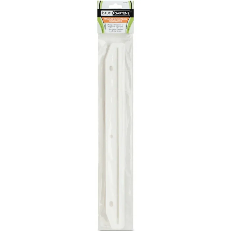 Baumgartens Magazine/Catalog Organizers, 9 1/2" x 11 1/2", Clear, Pack Of 12