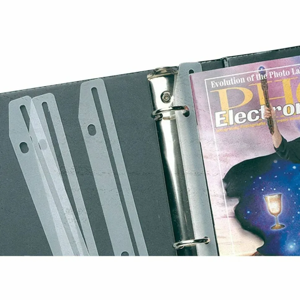 Baumgartens Magazine/Catalog Organizers, 9 1/2" x 11 1/2", Clear, Pack Of 12