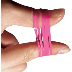 Baumgartens Plastibands, 2 1/4", Assorted Colors, Pack Of 200