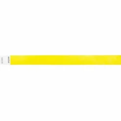 Baumgartens Wrist Passes, Yellow, Pack Of 100