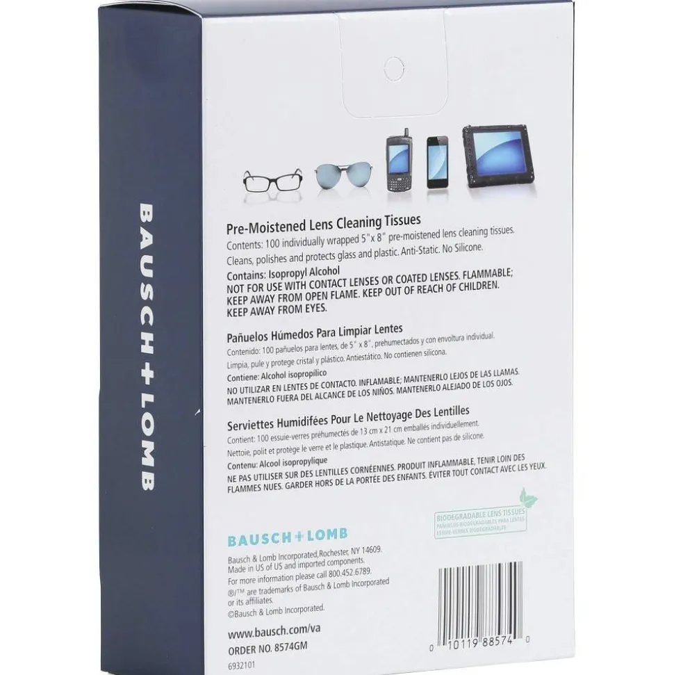 Bausch + Lomb Sight Savers Lens Cleaning Tissues