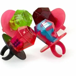 Bazooka Ring Pop Lollipops, Assorted Flavors, 0.5 oz, 40 Piece Tub