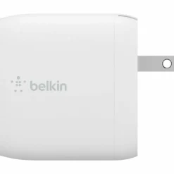 Belkin BoostCharge Dual USB-A Wall Charger 24W (USB-A to USB-C cable included) - Power Adapter
