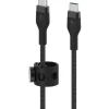 Belkin BoostCharge Pro Flex Braided USB-C To USB-C Charger Cable, 2M/6.6FT, Black