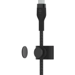 Belkin BoostCharge Pro Flex Braided USB-C To USB-C Charger Cable, 2M/6.6FT, Black