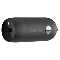 Belkin Boost&uarr;Charge 30W Fast Car Charger, Compact Design w/USB-C Power Delivery Port, Universal Compatibility for iPhone 14, Galaxy S23, Note Series, and More - Black